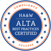 HA & W ALTA Best Practices Certified Seal