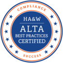 HA & W ALTA Best Practices Certified Seal